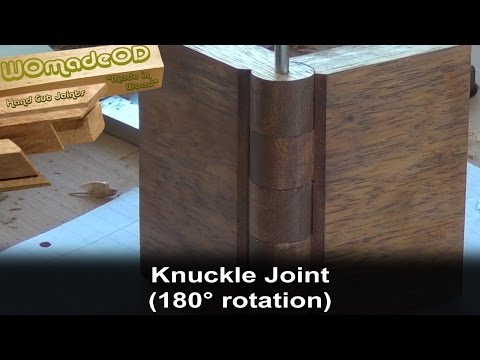 Make a Knuckle Joint in Wood