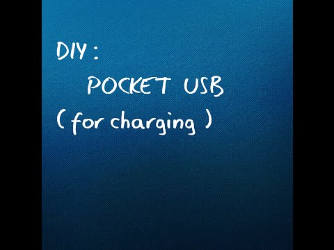 Make a Pocket USB (from damaged cable)