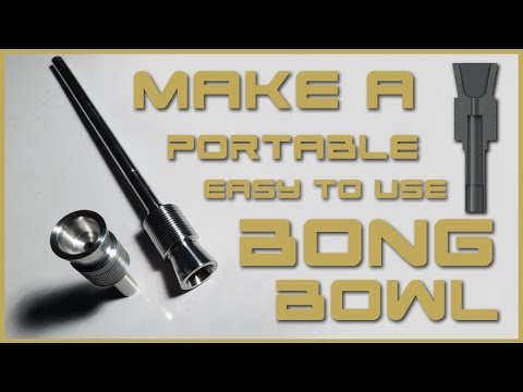 Make a Portable BONG BOWL | WATER PIPE With Plastic Bottle