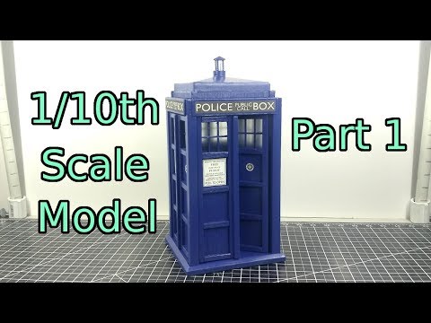 Make a TARDIS Model - Part 1 - Intro And The Base