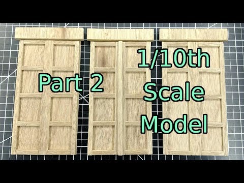 Make a TARDIS Model - Part 2 - The Sides