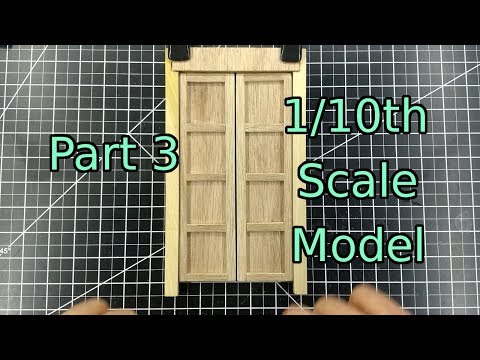 Make a TARDIS Model - Part 3 - The Doors