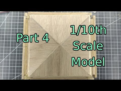 Make a TARDIS Model - Part 4 - The Roof