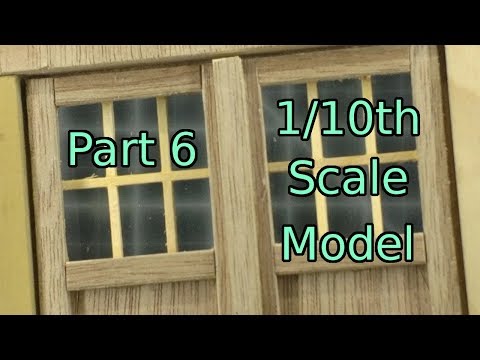 Make a TARDIS Model - Part 6 - The Windows