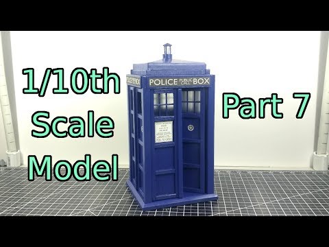 Make a TARDIS Model - Part 7 - Final Touches