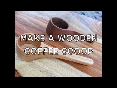 Make a Wooden Coffee Scoop