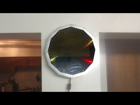 Make an Infinity Mirror Clock