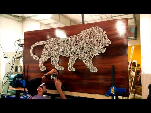 Make in India - String Art