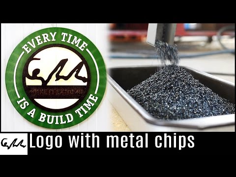 Make it Extreme's Logo from metal chips