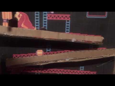 Make it Move instructable: Donkey kong marble elevator and course