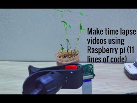 Make time lapse videos using Raspberry Pi (11 lines of code) #15