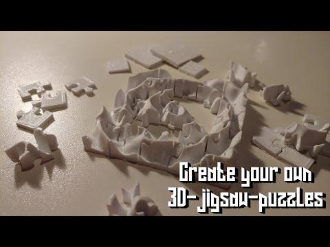 Make your own 3D-jigsaw-puzzles