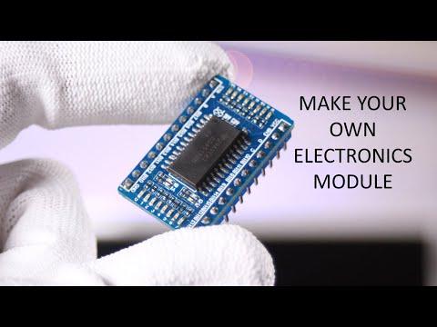 Make your own Circuit Module | Decoder CD4515 | STM32 Nucleo tutorial