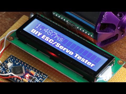 Make your own ESC/Servo Tester