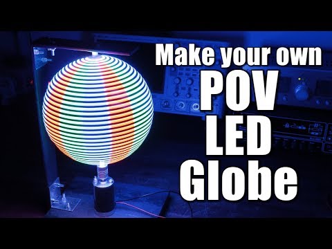 Make your own POV LED Globe