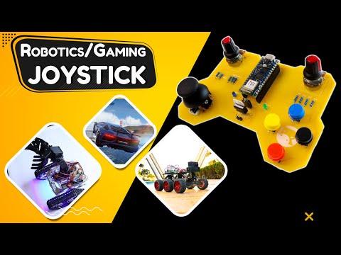 Make your own USB Joystick using Arduino! Awesome Remote Controller for Robotics and PC Gaming