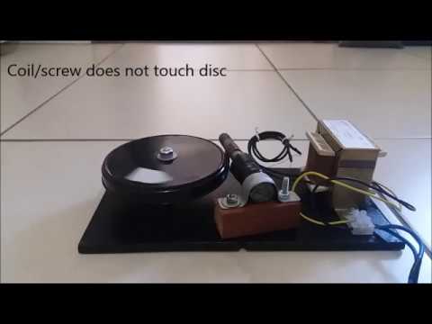 Make your own single coil induction motor