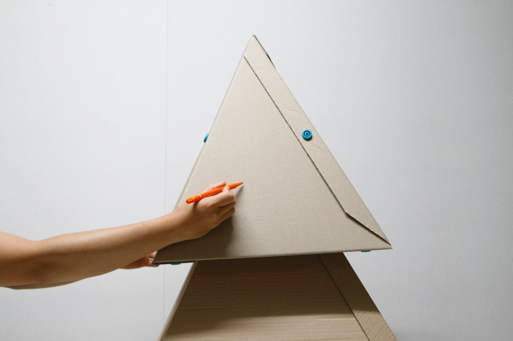 Makedo Cardboard Christmas Tree construction 9.jpg