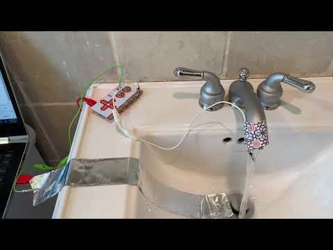 Makey Makey and handwashing 20 seconds
