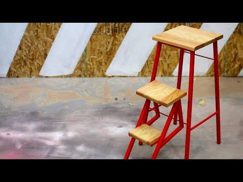 Making A Flipping Step Stool!