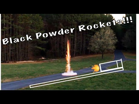 Making Blackpowder Rockets with Shotgun Shells!!!