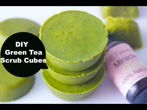 Making Green Tea Body Scrub Cups (DIY Saturday)