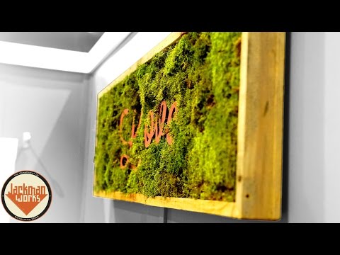 Making Inspirational Living Wall Frames