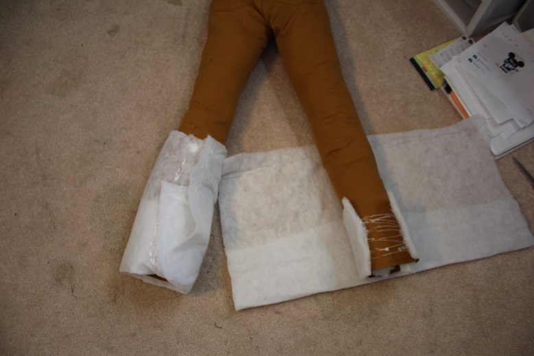 Making VALKA  base done on mannequin 001.JPG