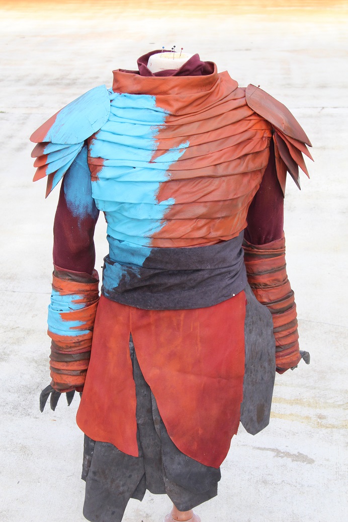 Making VALKA  base done on mannequin 106.JPG