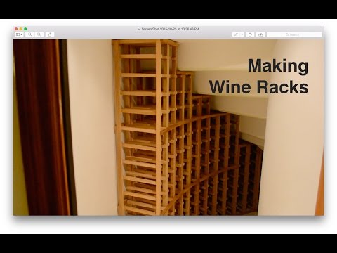 Making Wine Racks