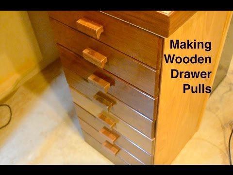 Making Wooden Drawer Pulls