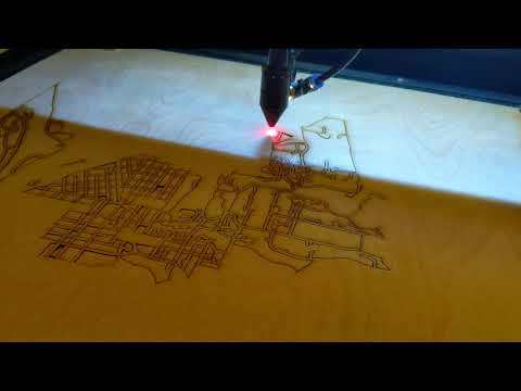 Making a 3D Laser Cut Map