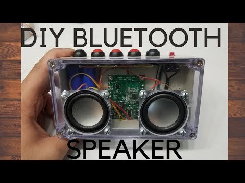 Making a Bluetooth speaker from scratch!