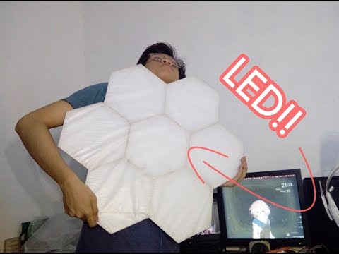 Making a Honeycomb LED Panel