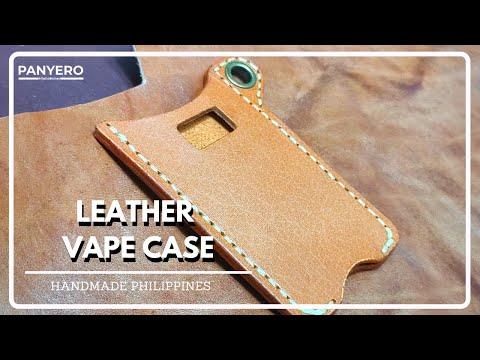 Making a LEATHER VAPE CASE - SMOK NORD 2 / Tutorials / DIY / leather works