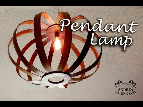 Making a Pendant Bentwood Lamp - Ep 055