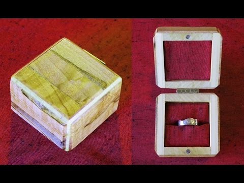 Making a Ring Box Out of Wood Scraps