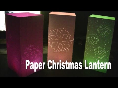 Making a Simple Christmas Lantern