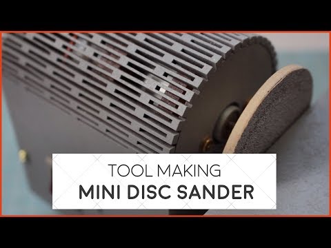 Making a desk disc sander!