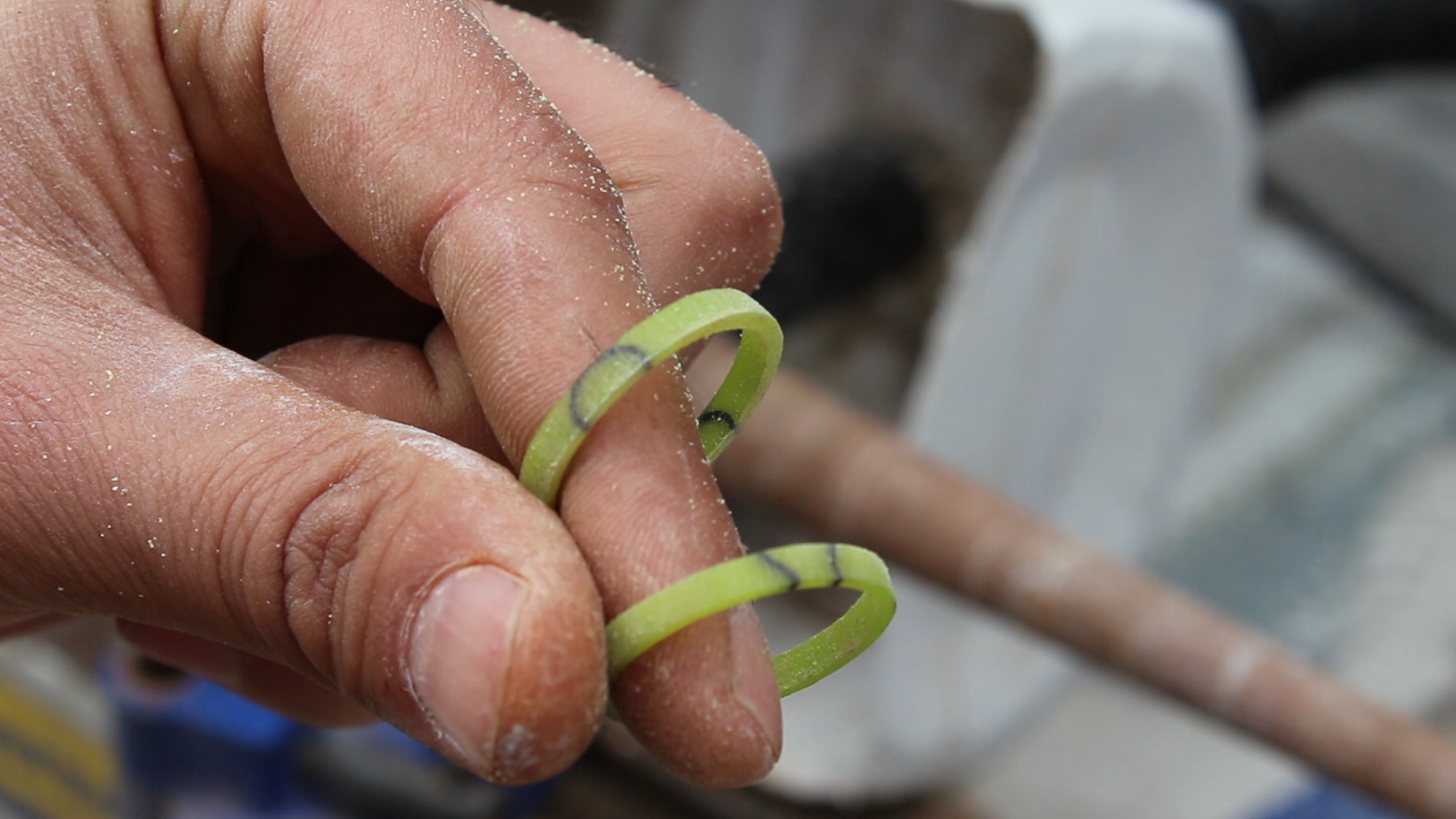 Making a dinosaur bone ring 18.bmp