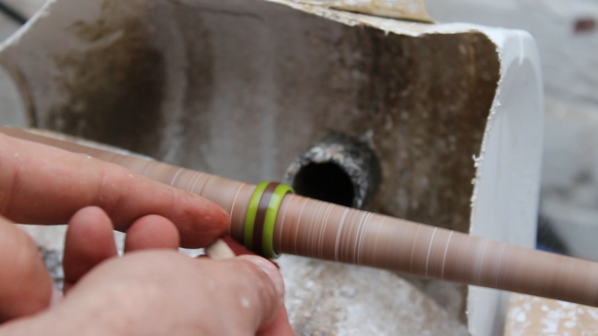 Making a dinosaur bone ring 33.bmp