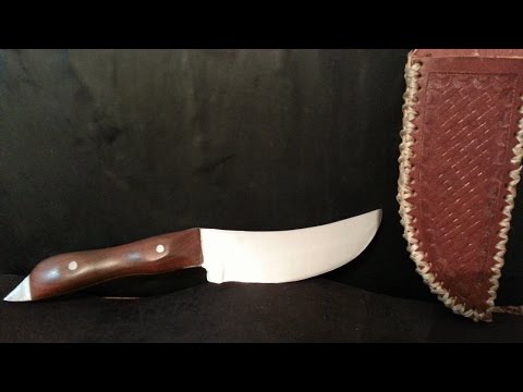 Making a lawnmower blade knife