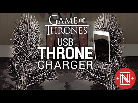 Making an Iron Throne Phone Charger || DIY