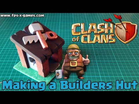 Making the Builders Hut from Clash of Clans