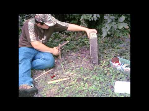 Making the Paiute DeadFall Trap