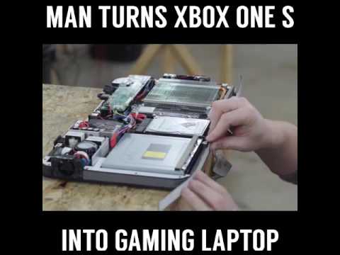 Man Turns Xbox One S Into Gaming Laptop