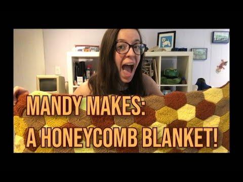 Mandy Makes: A Honeycomb Blanket