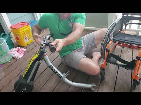 Manual wheelchair power mod under $200!