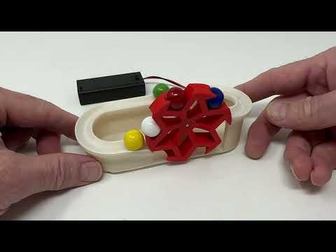 Marblevator, Simple, 14mm Plastic Marbles