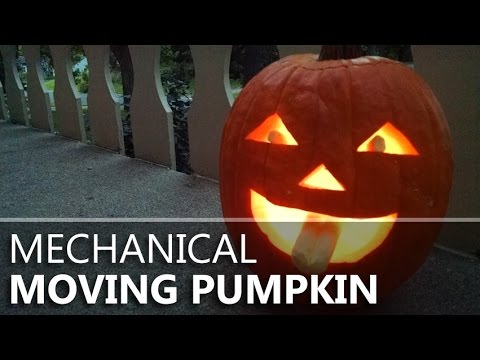 Marty the Mechanical Moving Pumpkin